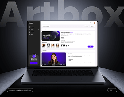 ARTBOX | education-oriented platform