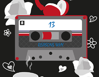 13 Reasons Why - Cassette Poster