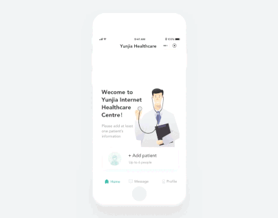Yunjia Healthcare Applet- Add patient