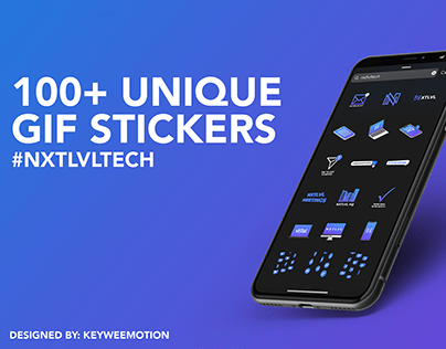100+ GIF STICKERS FOR NXTLVLTECH