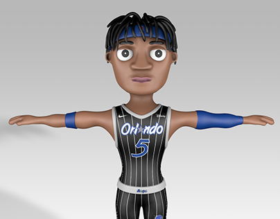 Paolo Banchero 3D Character Model