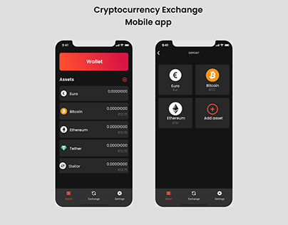 Crypto Exchange Mobile App