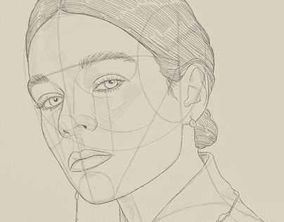 Project thumbnail - Model Portrait Sketch