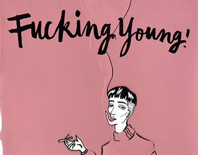 Fucking Young fashion illustration cover