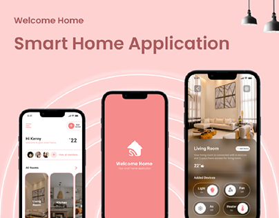 Project thumbnail - Welcome Home - Smart Home Application