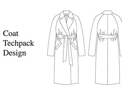 Coat Techpack Design