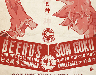 Anime Boxing: Beerus vs Goku
