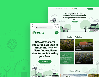 Project thumbnail - Farm.Ca - Website Redesign