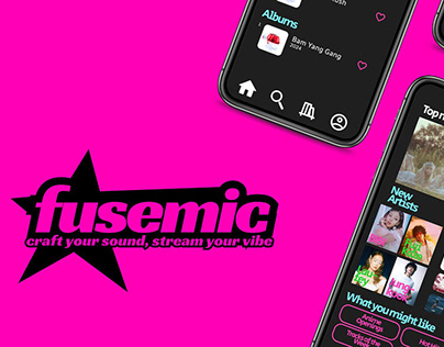 Project thumbnail - Fusemic App Design