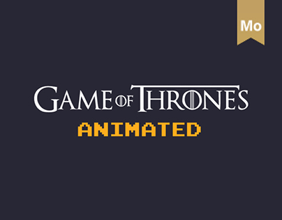 Animated characters.The Game of Thrones.