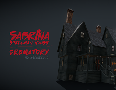 Spellman House Low Poly