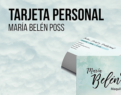 Tarjeta Personal - María Belén Poss