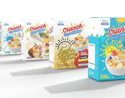 "Corn Flakes" Packaging Design Series