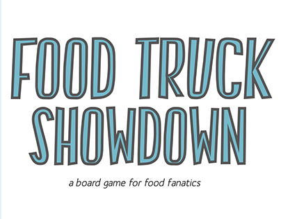 Food Truck Showdown Board Game