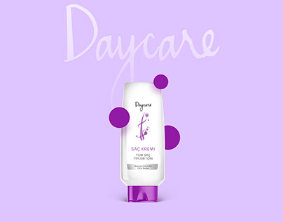 Daycare Şampuanları minimal ambalaj tasarımlarımız
