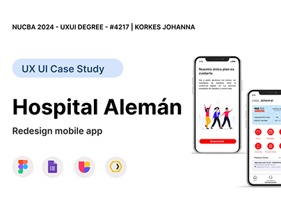 Rediseño app Hospital Alemán - UX/UI Case Study