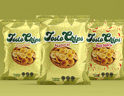 Tosto Chips - Visual Identity -Redesign