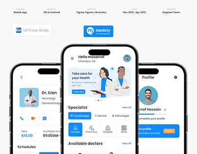 Medicly - Smart Medical Assistant App Case Study