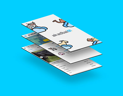 AkadbaiQ App UI Design