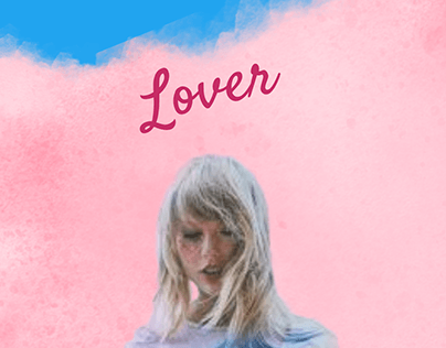 Taylor Swift LOVER Album cover poster