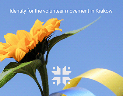 Logo for the volunteer movement in Krakow