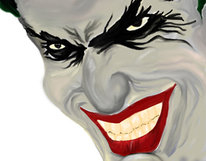 Digital Painting Joker