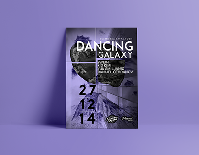 Dancing galaxy/Poster design