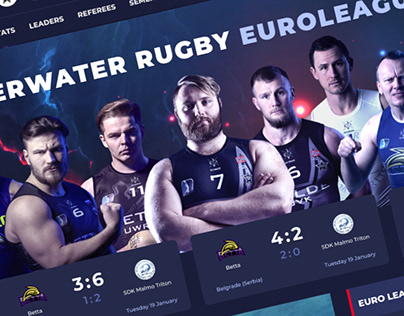 Underwater Rugby Euroleague official website