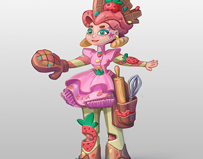 Concept "Baker/Humanization of Chocolate"