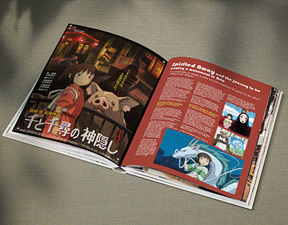 Project thumbnail - GHIBLI STUDIO_magazine design