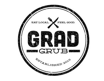 Grad Grub Grunge Logo