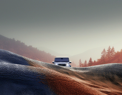 Mercedes Benz G Class Wilderness scene （2）