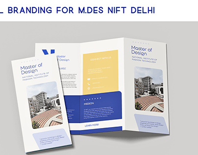 Branding for Master of Design, NIFT Delhi