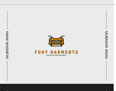 Foxy Garments D/F Themes Logo Design | @mubashirmawans