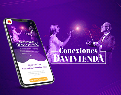 Conexiones Davivienda - Web Design and Concept
