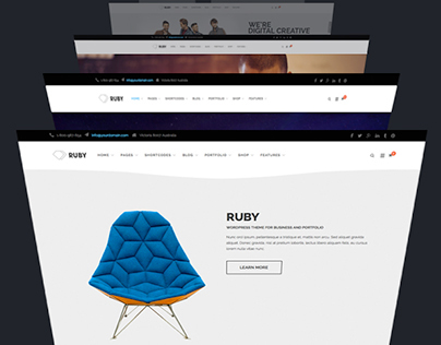 Ruby - WordPress Theme for Business and Portfolio