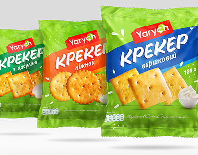 Cracker Yarych: Packaging design