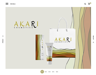 Akari / Branding, Logo design, Web site