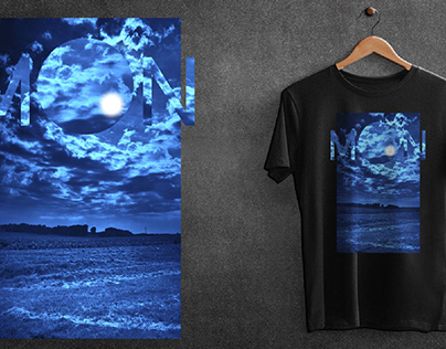 Moon T-Shirt Design