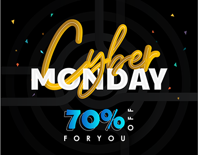 Cyber Monday Poster Design