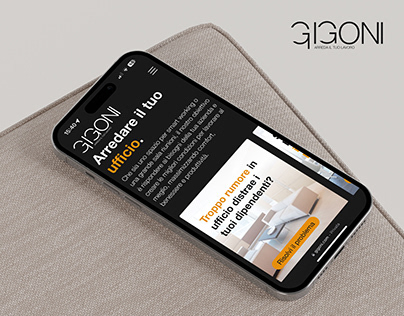 Project thumbnail - Gigoni, Furniture Website | UX UI Product Design