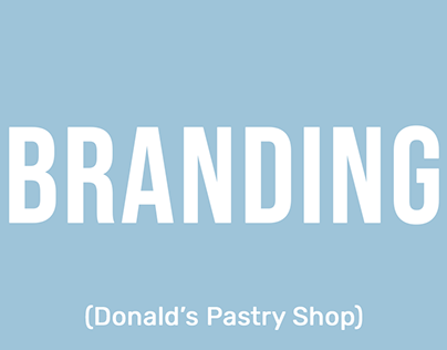 Donald's Pastery Shop