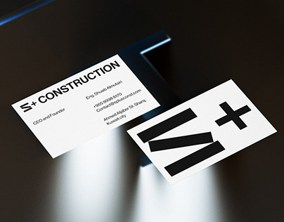 S+ Construction | Branding & Visual Identity