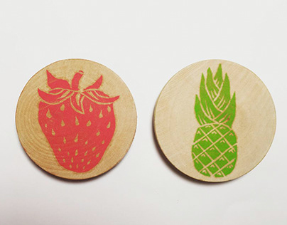 Custom, Hand-carved Rubber Stamps