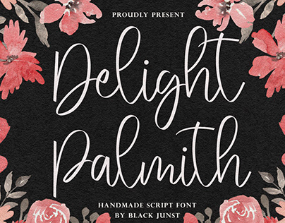Delight Palmith - Handwritten Font