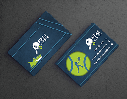 Unoffcial Padel Business Card Design