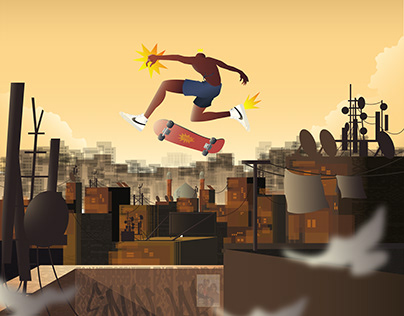 Ride the Streets of Indian Gully with Nike Skateboards