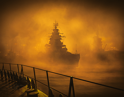 World of Warships: Blitz - Black Fleet Teaser Key Art
