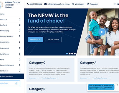 National Fund For Municipal Workers(NFMW) website