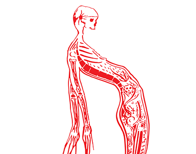 Project thumbnail - Skeleton Illustration